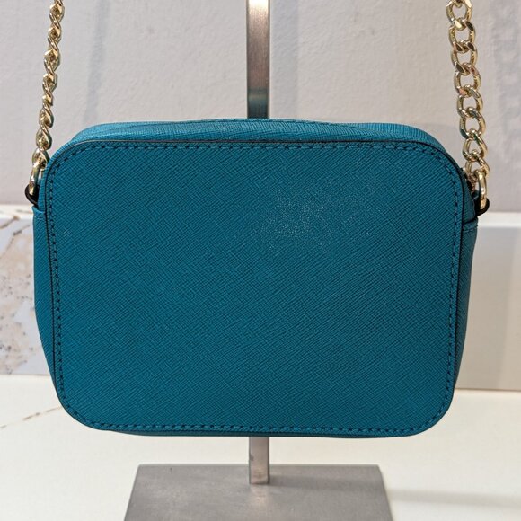 Michael Kors Crossbody Bag Teal Small - Picture 5 of 6